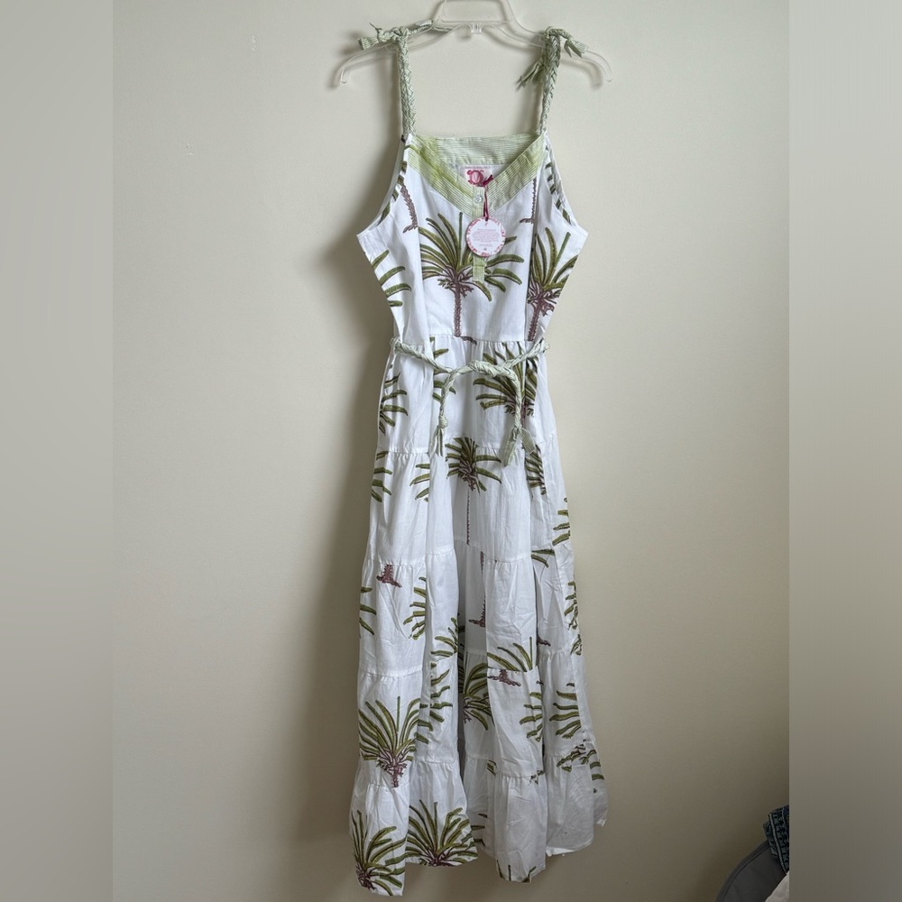 Victoria Dunn size Large  Isle of Palm sundress Maxi NWT